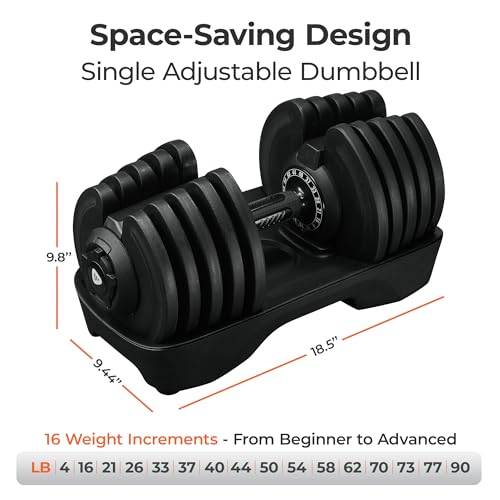 Adjustable Dumbbells 15Lb 25Lb 43Lb 55Lb 90Lb 6in1 G4562
