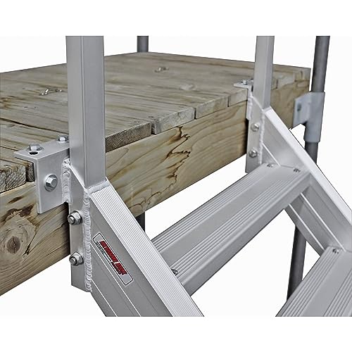 Aluminum Dock Stair - 4-Step Z959