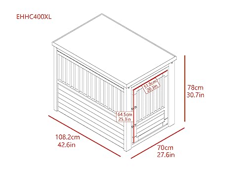 Dog Crate End Table with Stainless Steel Tubing L9911