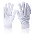 White Football Gloves Y289