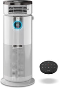 Open Box 3-in-1 Air Purifier Heater Fan HEPA Filter White A7609