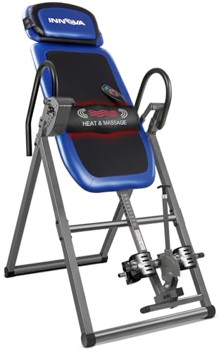 Black/Blue/Gray Inversion Table with Heat and Massage X424136