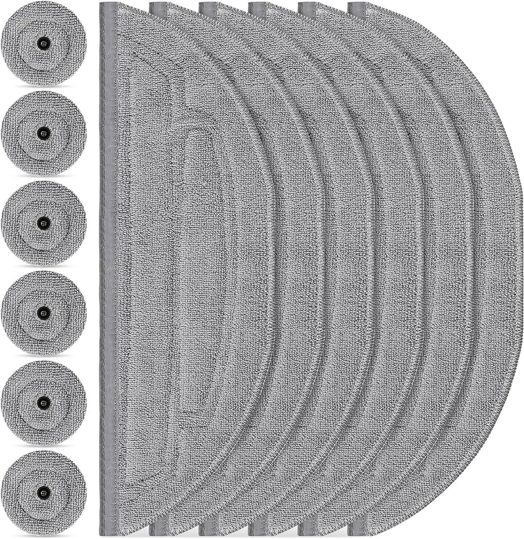 12 Pack Mop Pads Refills for Robot Vacuum D5568
