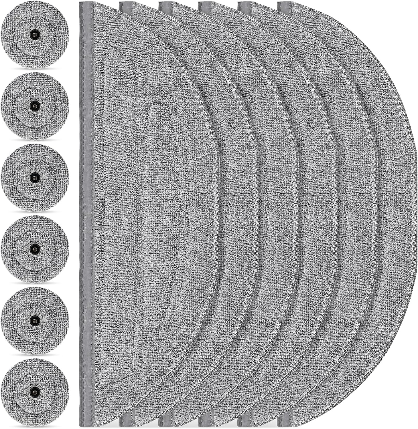 12 Pack Mop Pads Refills for Robot Vacuum D5568