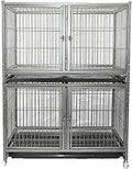 Heavy Duty Metal Dog Crate with Toilet K17046