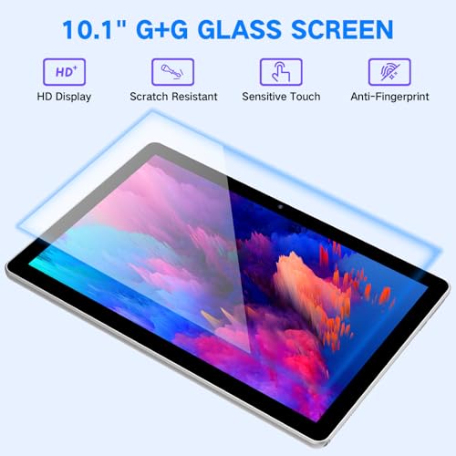 10.1 inch 4G LTE Tablet with SIM Card Slot, 64GB Storage F44181