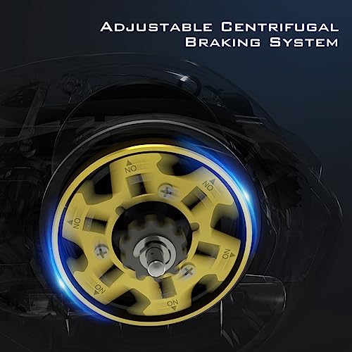 Low Profile Baitcasting Fishing Reel, Graphite Frame, 35 lbs. Drag E65358