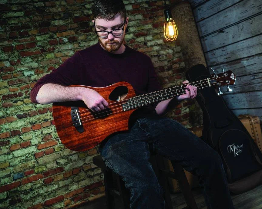 Acoustic Electric Travel Bass Guitar P29404