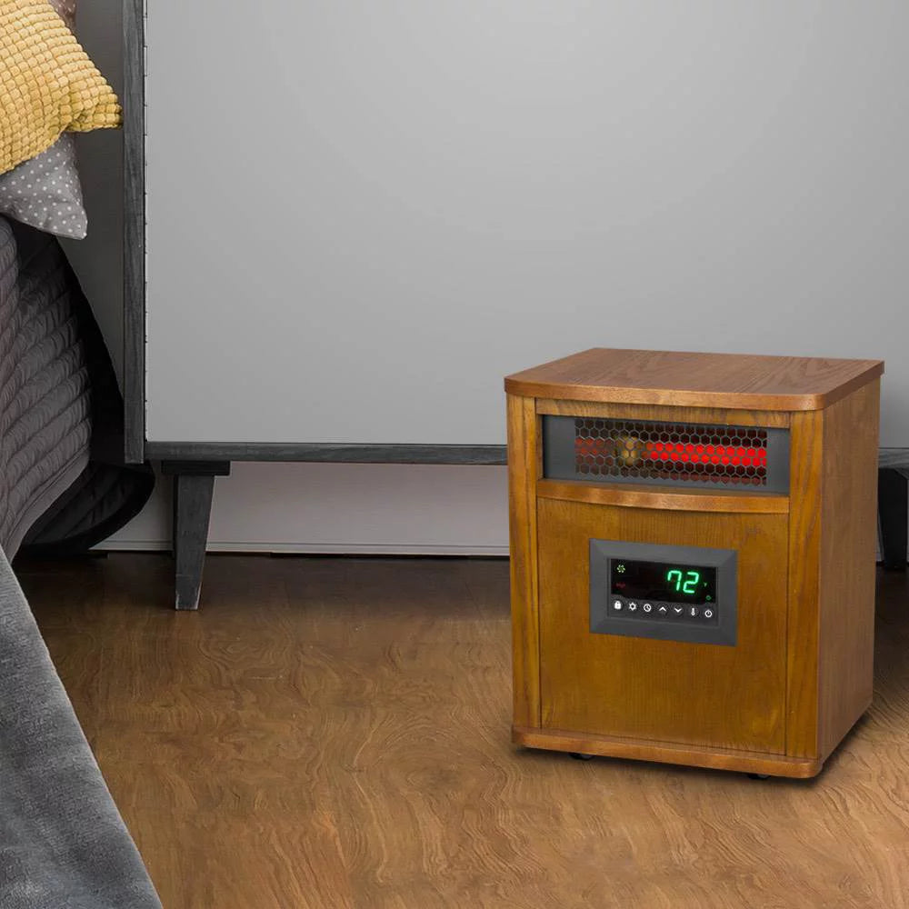 1500W Electric Infrared Quartz Indoor Space Heater (2 Pack) V859
