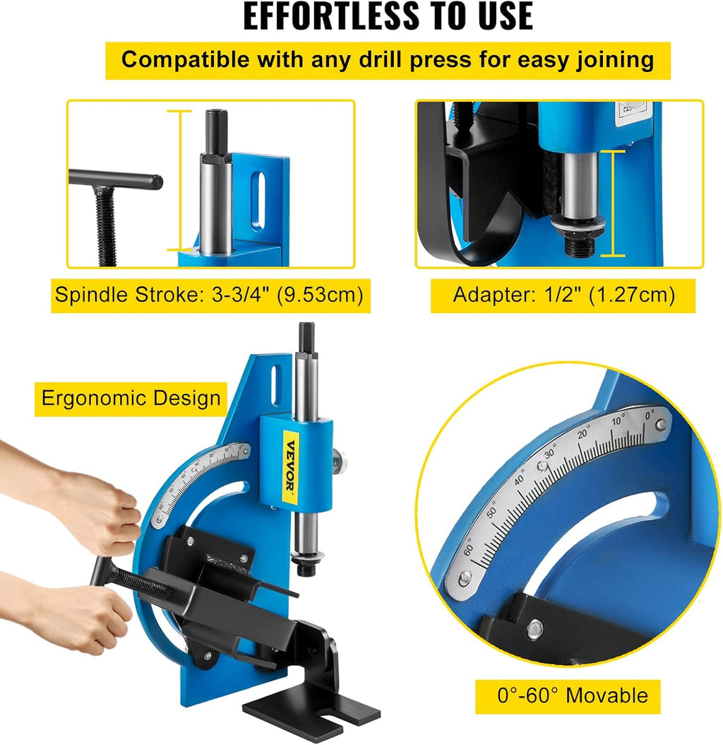 60 Degree Pipe Notcher for 2" Round Tubing T86956