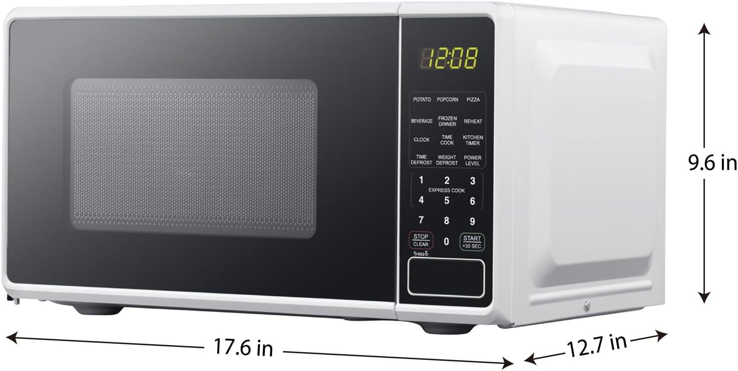 0.7 cu. ft. 700 Watts Countertop Microwave Oven with Safety Lock S996105