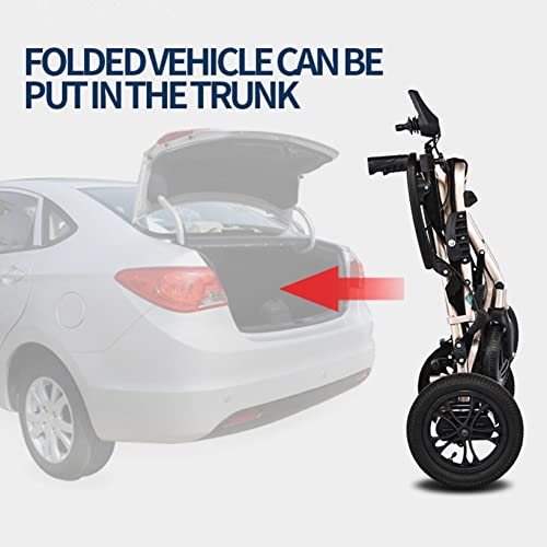 Lightweight Electric Power Wheelchair 380W Motor Portable Travel Wheel Chairs Y36970