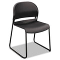Charcoal Chair with Black Finish Legs, 4/Carton V816