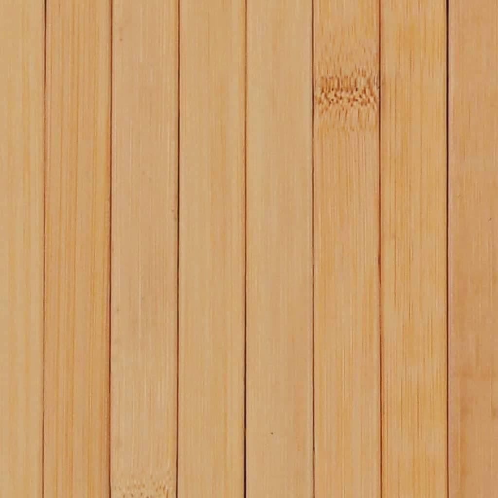 Bamboo Room Divider 98.4x22x65x22 Natural P17023