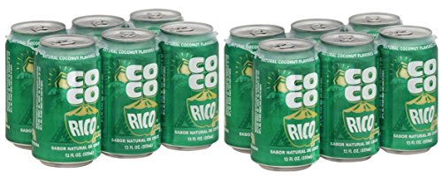 Coconut Soda (Pack of 6), 12 Fl Oz Can W6339