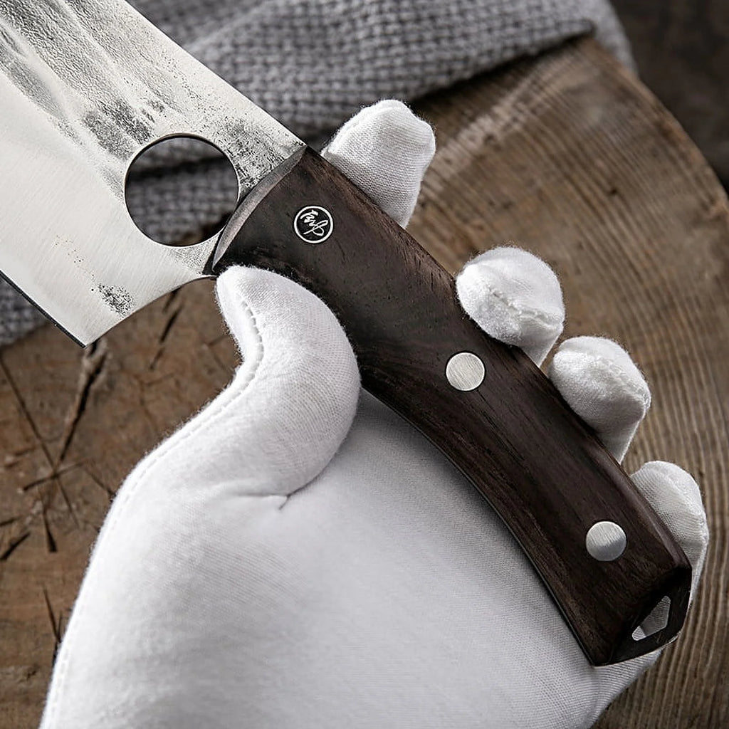 5.5 inch High Carbon Steel Meat Cleaver L672