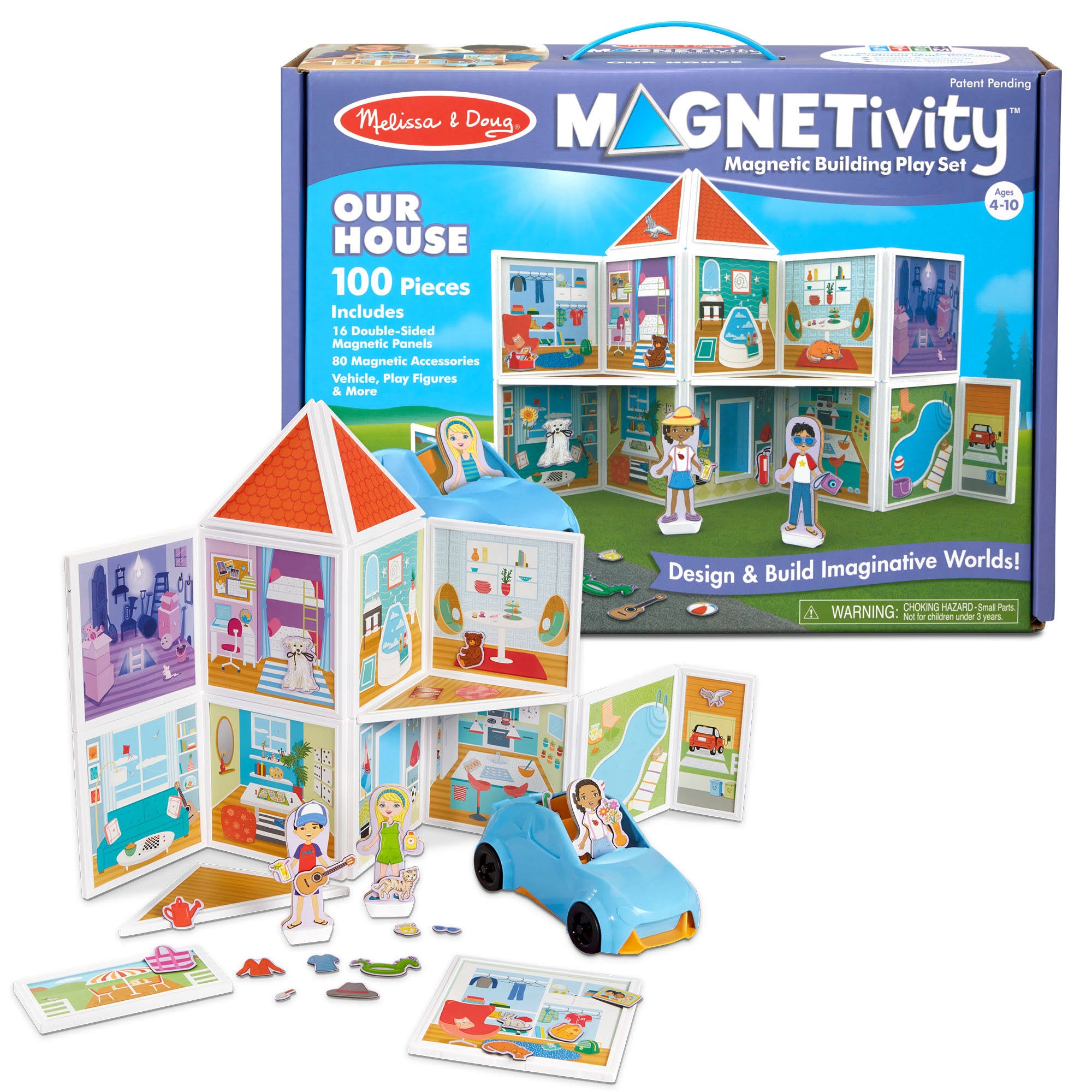 Magnetic Building Play Set X278867