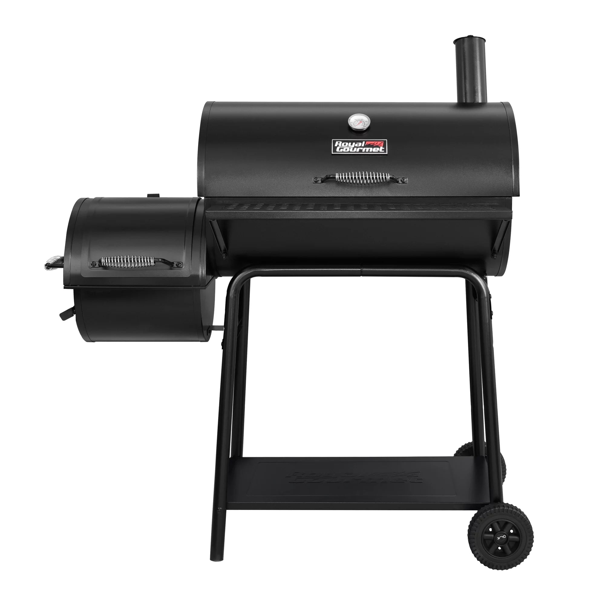 30" Charcoal Grill with Offset Smoker S8133