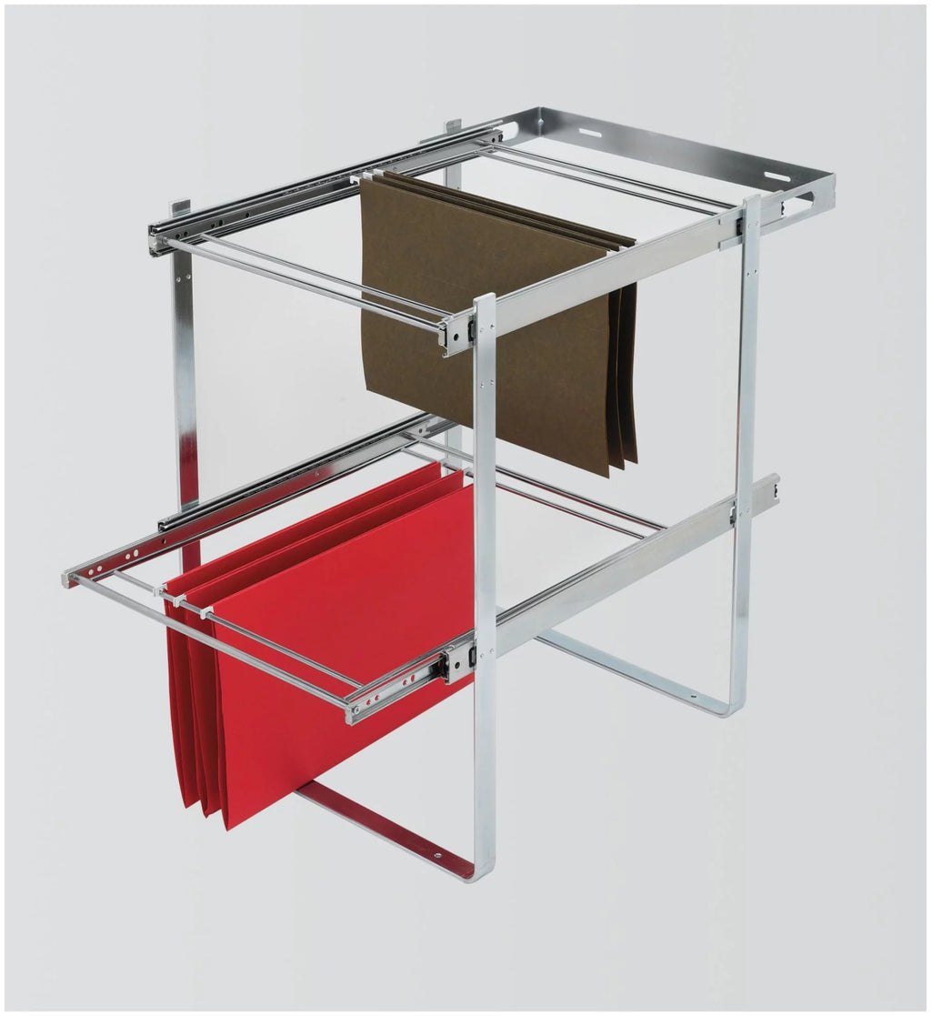 2 14.5" Tier Base Cabinet File Drawer Organizer System O643
