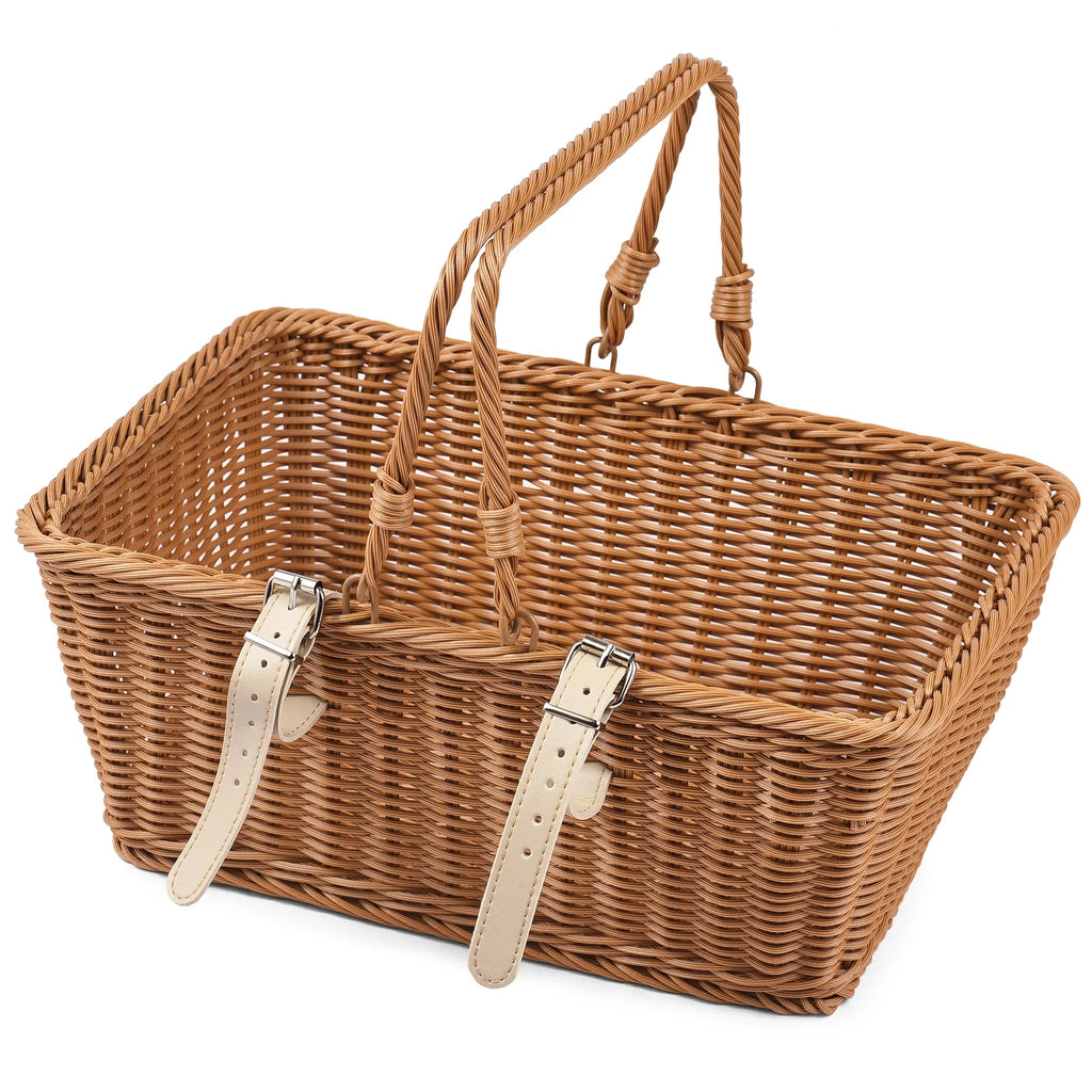 Handlebar Bike Wicker Basket Q548840