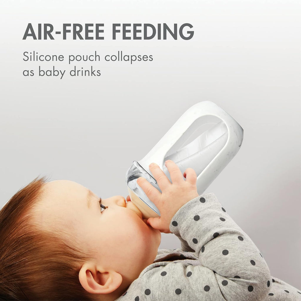 Reusable Silicone Baby Bottles with Pouches T437841