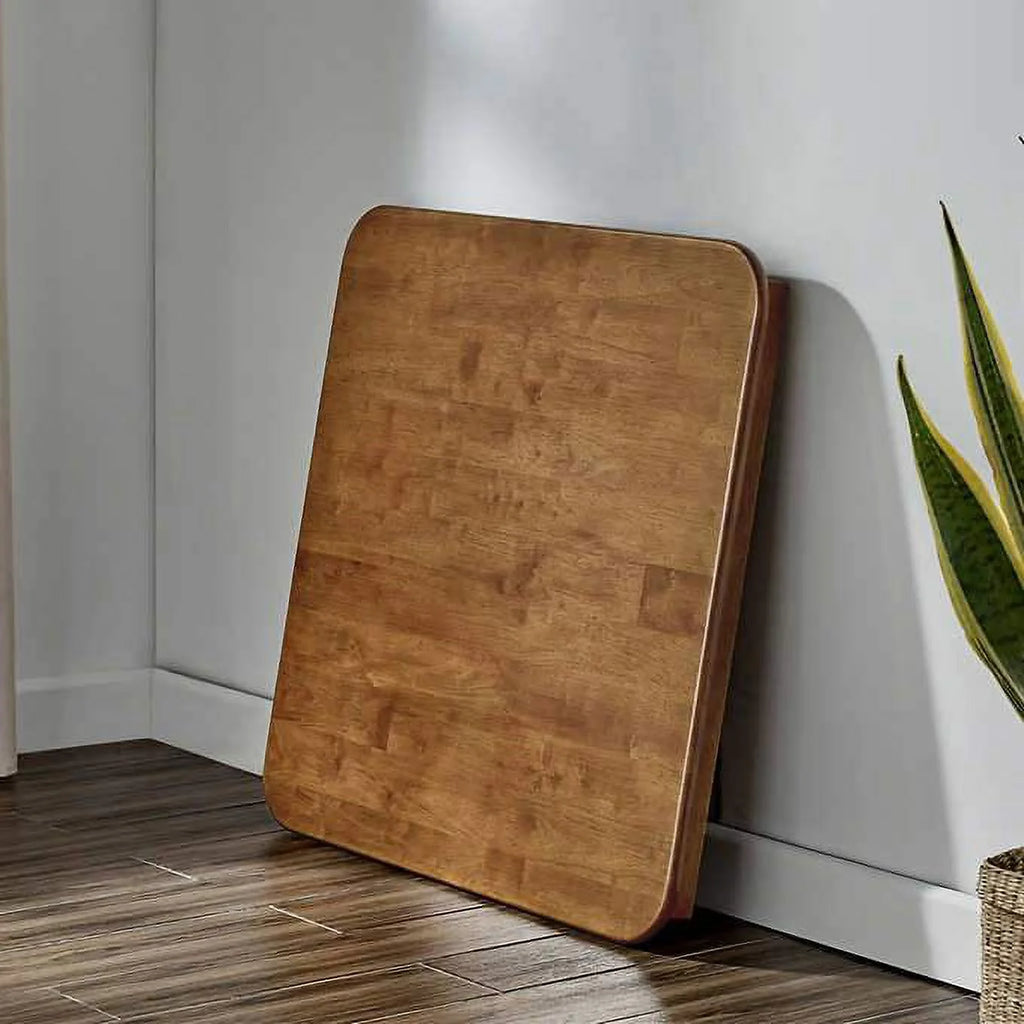 Brown Wood Folding Table U95135