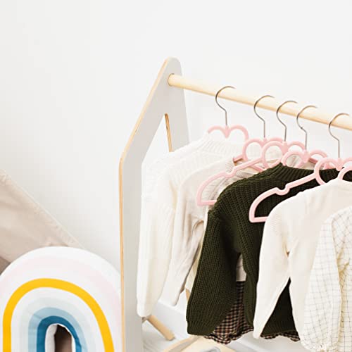 Dark Walnut Wooden Clothing Rack X6834