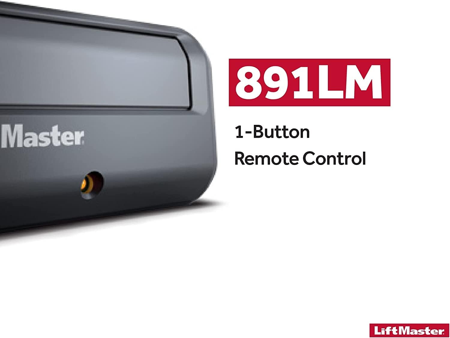 Black 1 Button Garage Door Opener Remote Control G6491