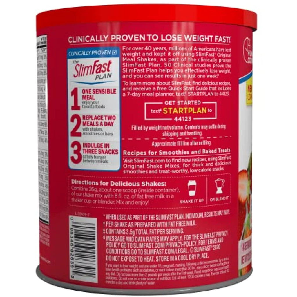 Original Strawberries & Cream Meal Replacement Powder, 14 Servings M842
