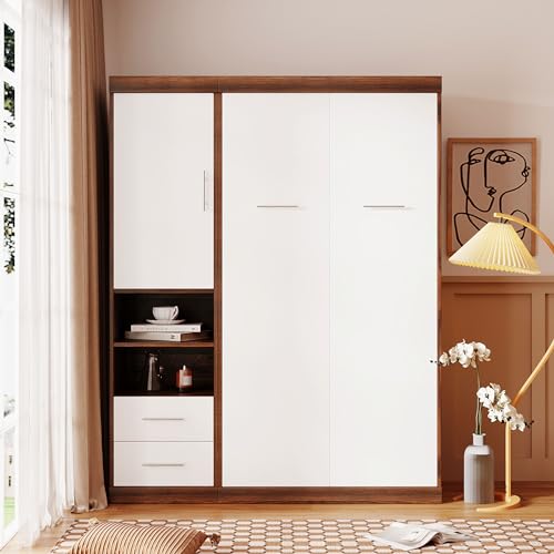 Queen Size Wood Murphy Bed D717