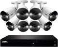 4K Security Camera System, 16-Channel 3TB NVR with 8 Indoor/Outdoor Wired IP POE Metal Cameras D309