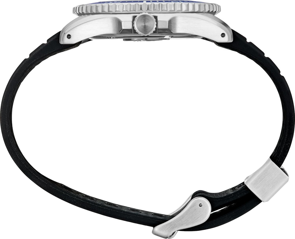 Solar Dive Watch with LumiBrite Hands, Stainless Steel Case, 200M Water Resistant I313