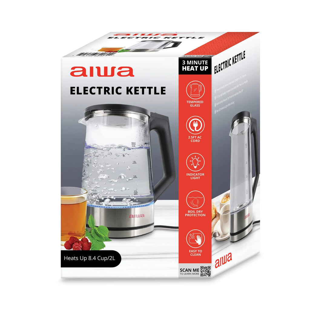 Electric Black Tea Kettle 8.4 Cups F854