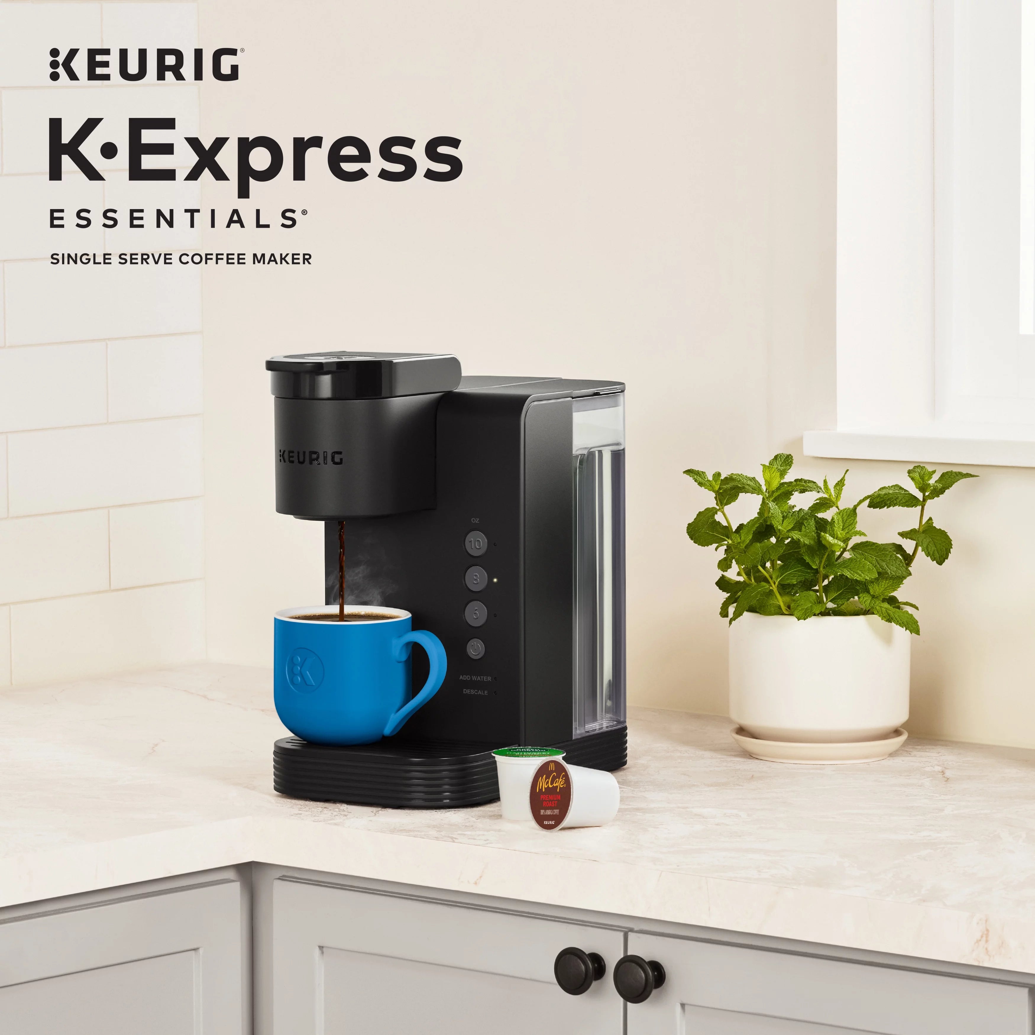 Single Serve K-Cup Pod Coffee Maker L34144
