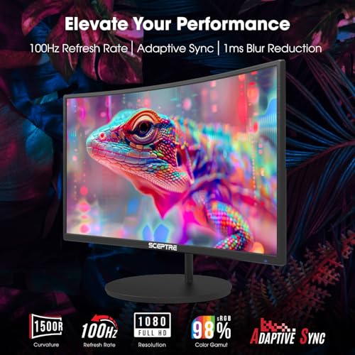 Curved 27" FHD 1080p 75Hz LED Monitor E165721