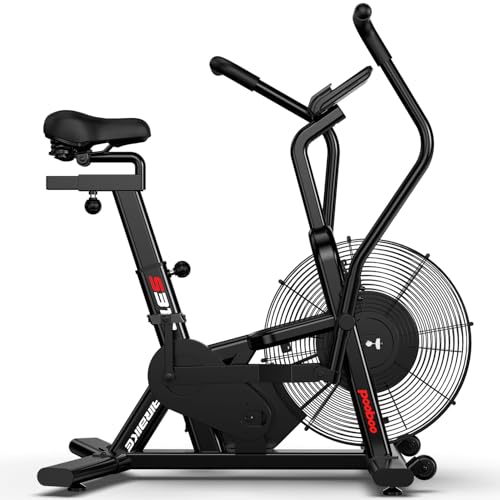 Exercise Bike with Air Resistance Bluetooth Fan Bike R3337