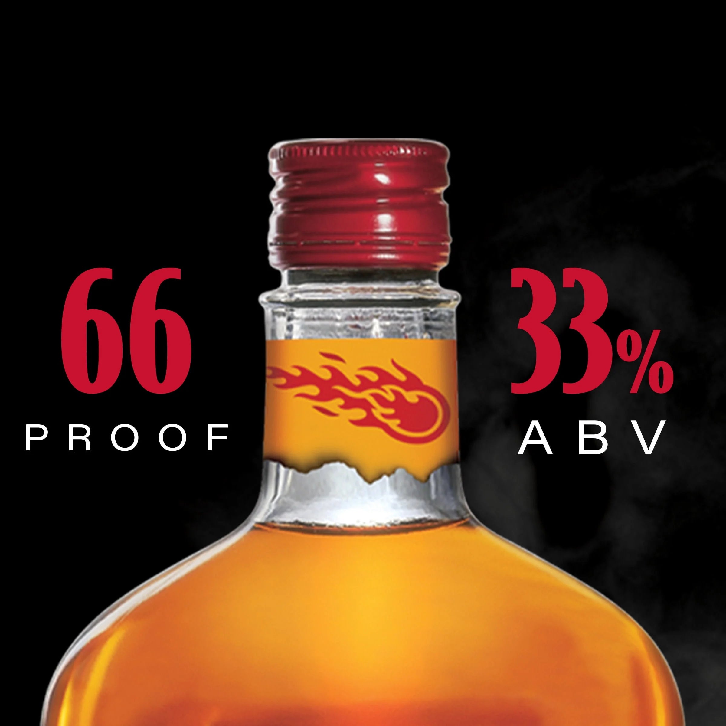 Cinnamon Whiskey, 750ml Bottle, 33% Alcohol Y188056