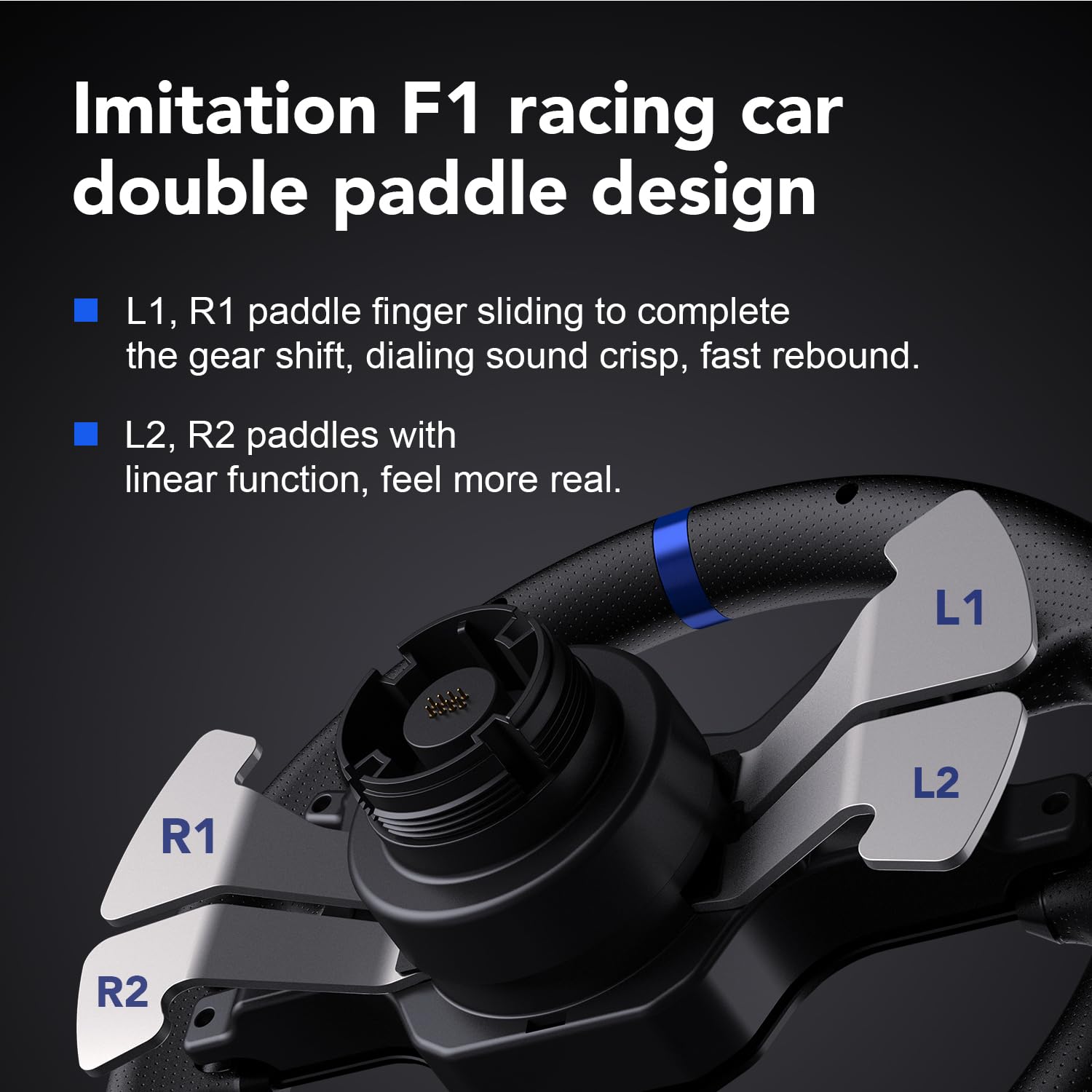 PC Racing Wheel with Force Feedback Steering Wheel, Pedals, Shifter, Detachable 270/900 Degree Steering Wheel K32476