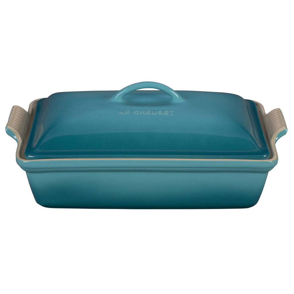 Heritage Stoneware Covered Rectangular Casserole, 4-Quart K984926