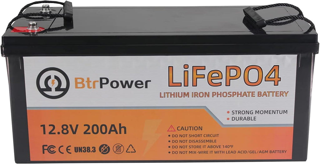 12V 200Ah Deep Cycle LiFePO4 Battery with Built-in 100AH BMS M445980