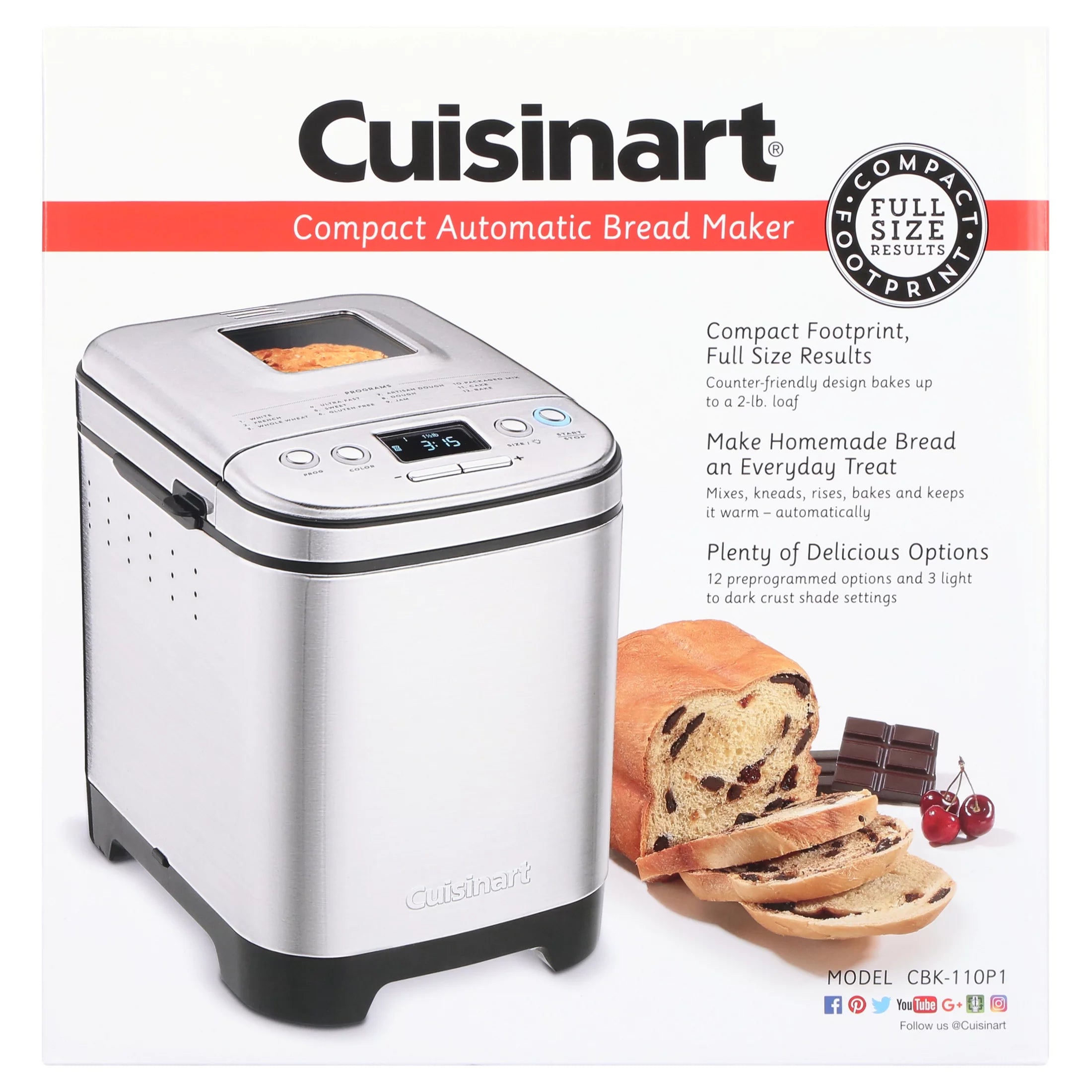 Compact Automatic Bread Maker O86763