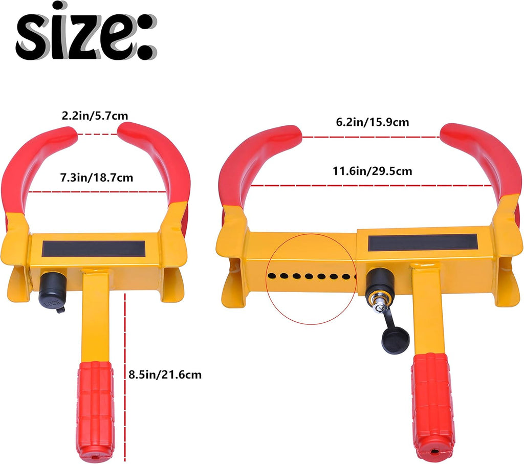 Tire Claw Wheel Lock (2 Pcs) Y21541