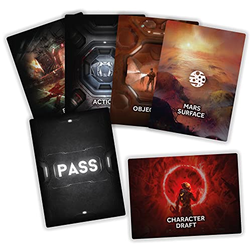 Cooperative Sci-Fi Horror Strategy Board Game W13205