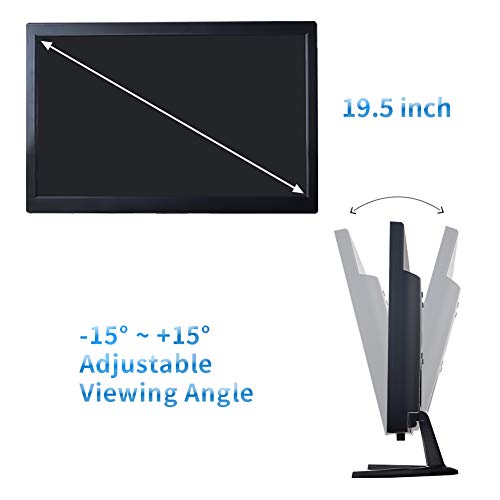 19.5" 1600x900 BNC CCTV Monitor J7954