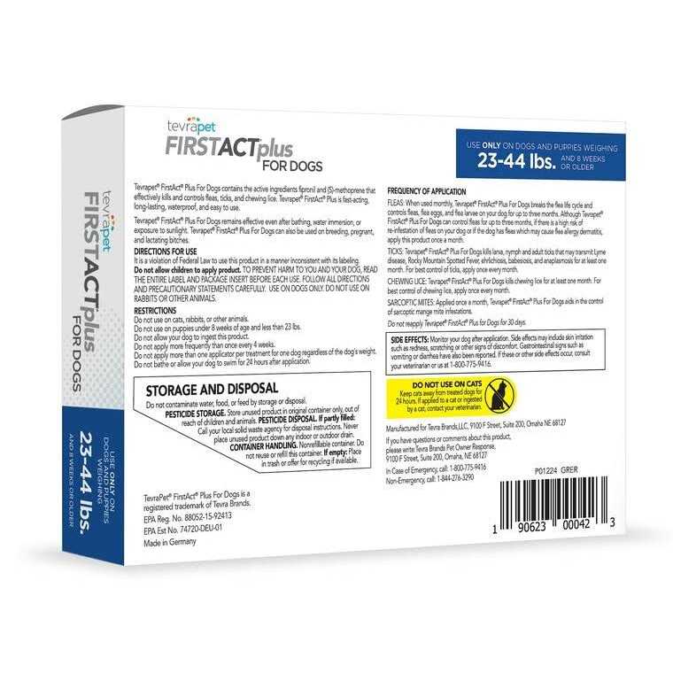 Flea and Tick Prevention Dogs N3220