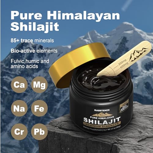 Pure Himalayan Shilajit Resin - 500mg Y5404
