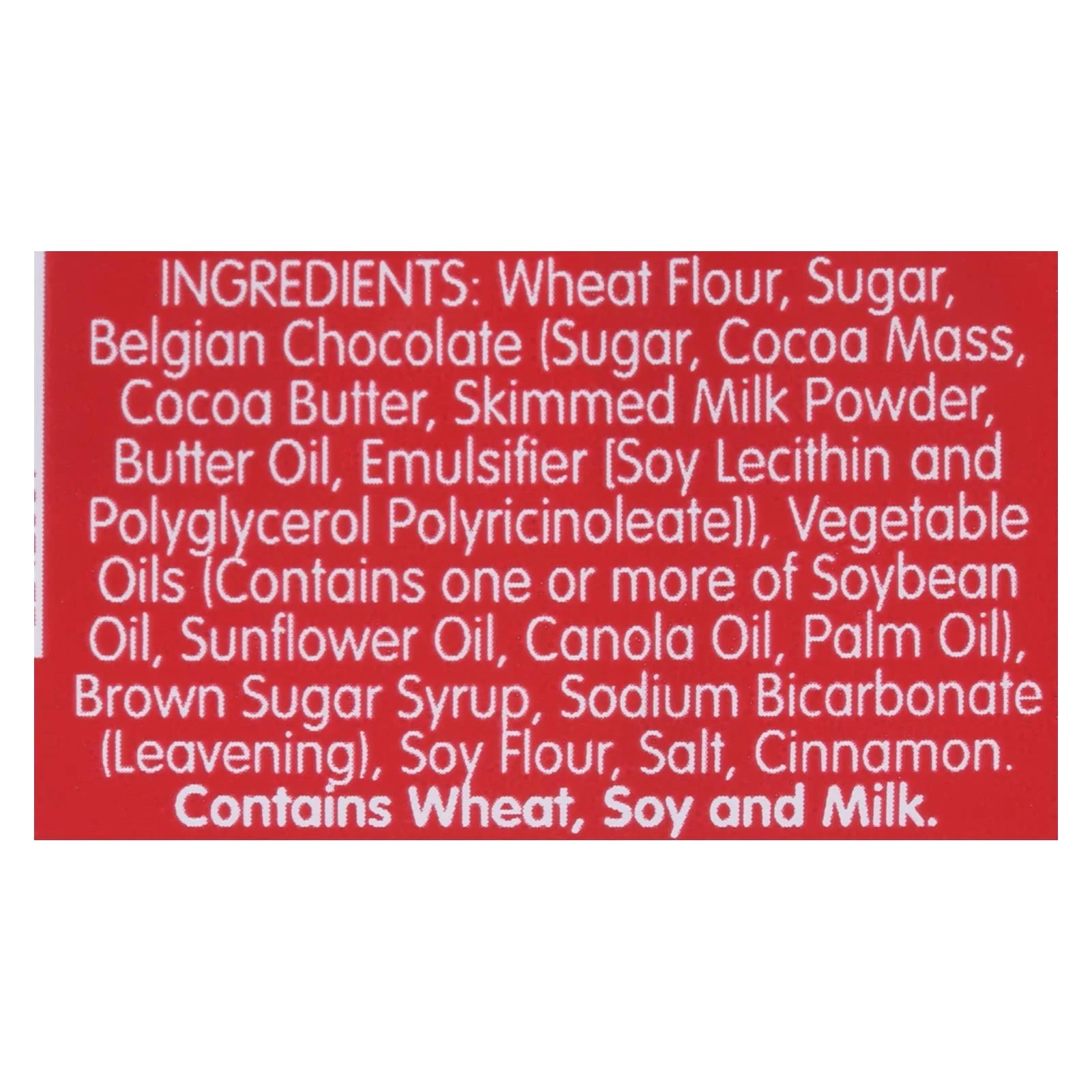 Case of 12 - 5.4 OZ Caramelized Biscuits With Belgian Chocolate Y8204