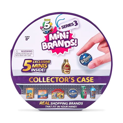 Mini Brands Collector's Kit, 3 Mystery Capsules + 1 Case J946990
