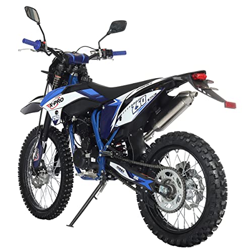 250cc Dirt Bike with 5-Speed Manual Transmission, 21"/18" Wheels, Electric/Kick Start R688