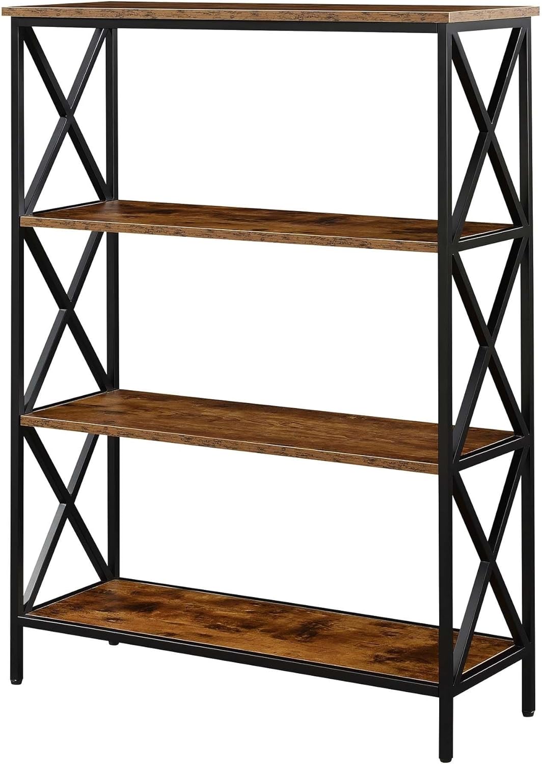 4 Tier Bookcase with Open Shelves A40303